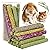 Labeol Rabbit Chew Toys 32 Pcs Timothy Hay Sticks Natural Small Animals Treat for Rabbits Guinea Pig Hamsters Chinchilla Rabbit Accessories Boredom Breaker