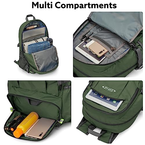 Mochila Ligera Impermeable 40L con Paraguas Compacto 42" miniatura 3