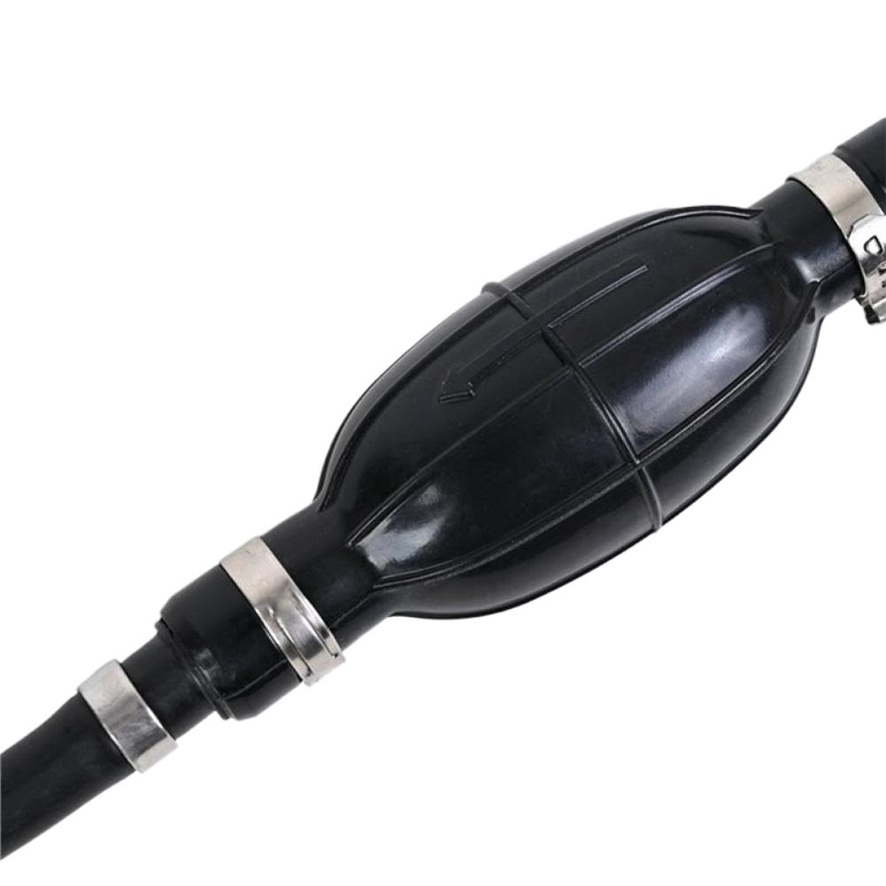 Tubo Carburante 8Mm Con Pompa Manuale Compatibile Con Fuoribordo