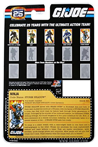 Image of G.I. Joe 25Th Anniversary Storm Shadow Action Figure