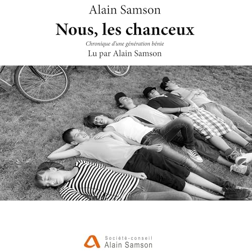 Page de couverture de Nous, les chanceux