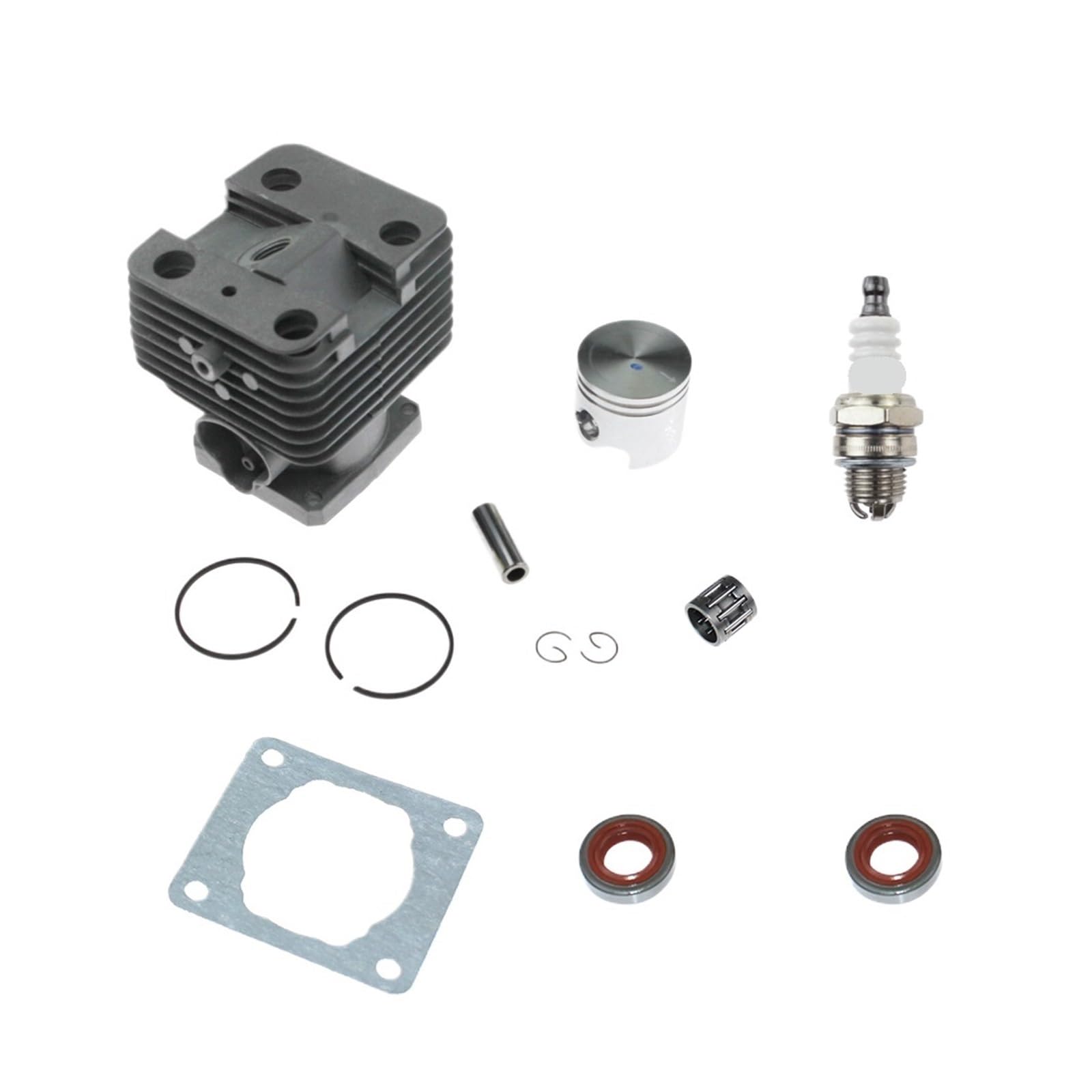 Kit piston cylindre 35 mm pour tondeuse FS120 BT120 BT121