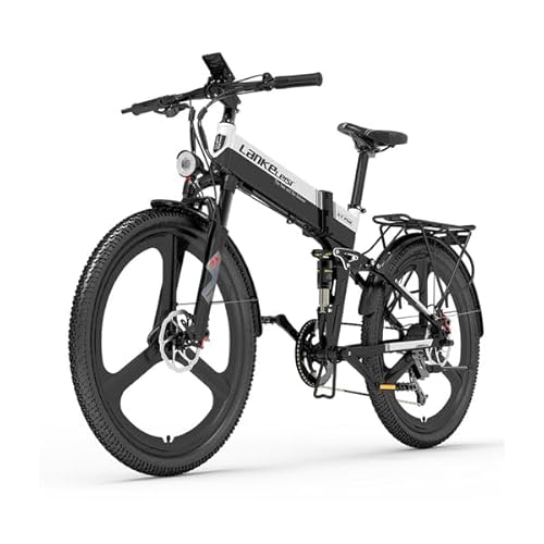 LANKELEISI XT750 Sports Version Electric Mountain Bike, Speeds - Main Image