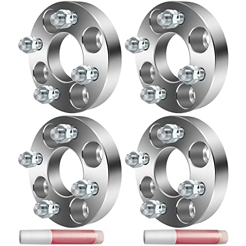 ECCPP 4x 1 inch 4x100mm to 4x100mm Wheel Spacer Adapters 4 Lug with 12x1.5 Studs fit for 2006-2010 for Fit 1988-2005 for Civic