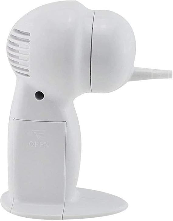 Electric Earwax Remover Tool - Safe Vacuum Earwax Removal Cleaner Cleaning Tool for Adults & Children - Batteries not Included