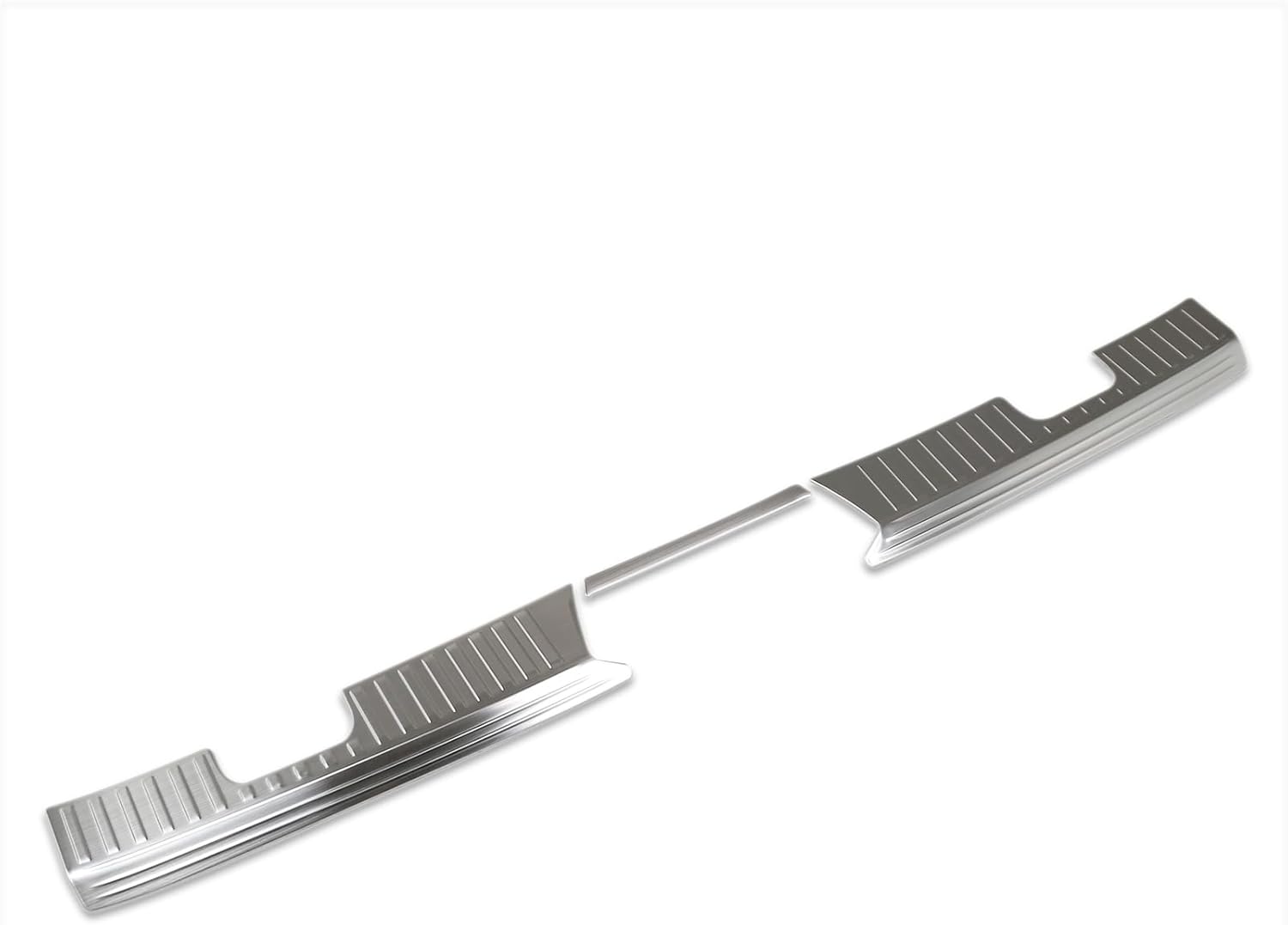 Beautost Fit for Honda New Passport 2025 2026 Rear Inside Bumper Sill Plate Guard Cover Trim Stainless Steel (Silver)