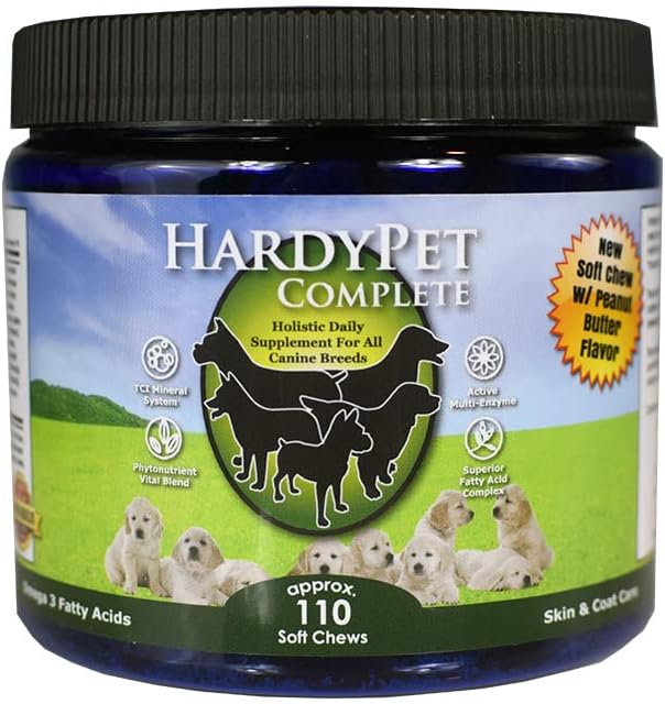 HardyPet Complete Daily Multivitamin for Dogs - 110 Count