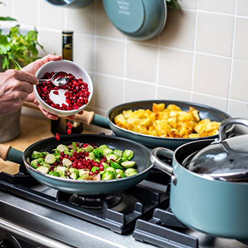 GreenPan, Mayflower Ceramic Non-Stick Cookware Set - 13 Pieces, Sky Blue 2 Gallery Image
