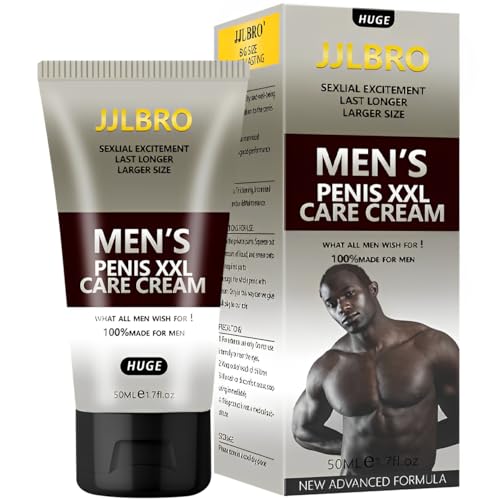 Penisvergrößerung Creme XXL 50ml – Massageöl für Männer zur Pflege & Intim-Massage – Penis Gel mit hautfreundlicher Formel für große Wirkung – Ideal mit Penis Extender & Penis Pumpe