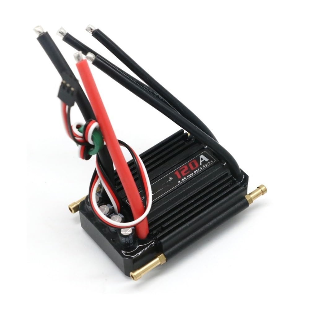 Flycolor 120A Brushless ESC with wires and connectors
