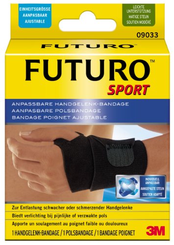 FUTURO Sport Handgelenk-Bandage FUT09033, Einheitsgröße, beidseitig tragbar