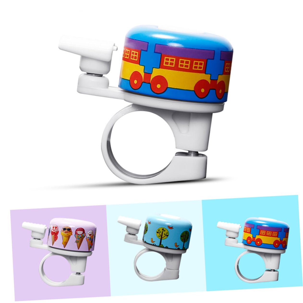 VICASKY Cartoon Bike Bell Fixed Bike Accessories for Scooters Easy to Install Durable Design with Sweet Sound Present