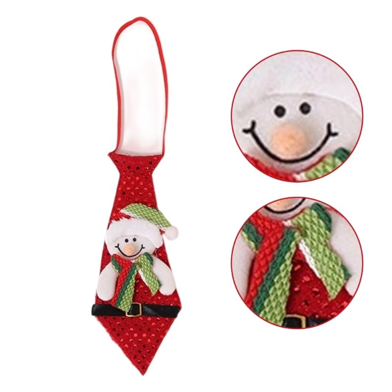 6PCS Christmas Ties For boy & Girl Holiday Season Party Necktie, Necktie for Festival3