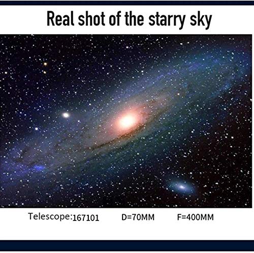 Telescopio refractor con trípode para principiantes miniatura 7