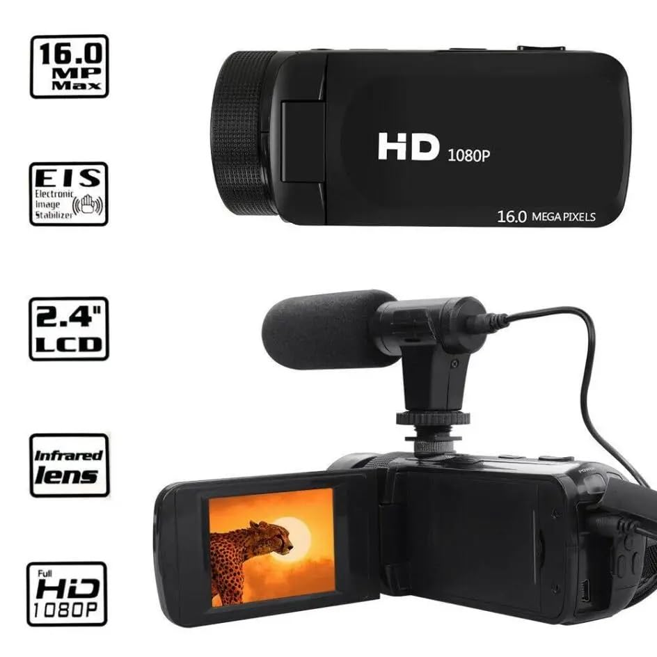 INF Videocamera 4K/48MP/zoom 16x/visione notturna INF Videocamera 4K/48MP/zoom 16x/visione notturna