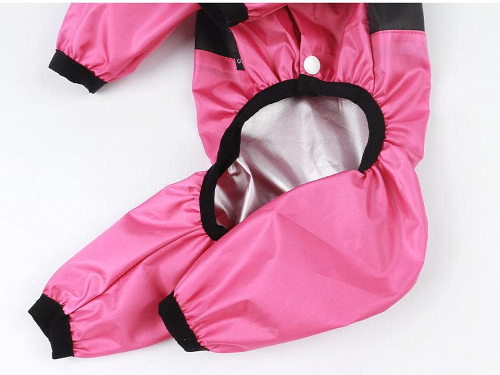 Dog Raincoats Dog Raincoats Waterproof Pink Dog Raincoat Pet Jumpsuit Waterproof Puppy Raincoat Outdoor All Inclusive Rainproof Breathable Large Dog Clothes 4XL