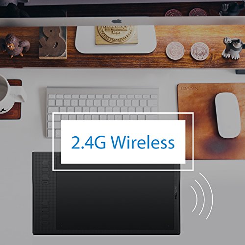 Tablet de desenho gráfico sem fio Huion Inspiroy Q11K com 8192 com sensibilidade à pressão 8 teclas