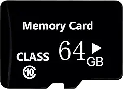 Cartão de Memória Micro SD 2GB 4GB 8GB 16GB 32GB ou 64GB para Gravação 4K Ultra HD – Alta Velocidade de Leitura e Escrita, Ideal para Celulares, Câmeras, Drones e Jogos (64, GB)