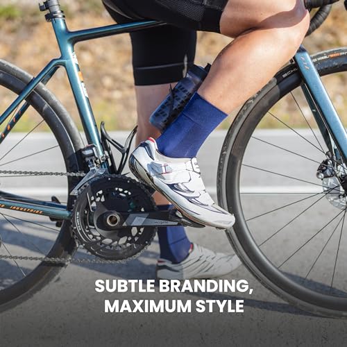 Image of GripGrab Lightweight SL Performance Summer Cycling Socks Eyecatching 2 Lengths Road Mountain Gravel Bike Indoor Biking