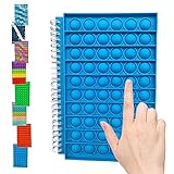 Photo Gallery xiaoyiyi pop it notebook,wide ruled lined paper with 50 pages for kids, fidget toy pop it note book copertina flessibile, composition notebook, pop it fidgets toys colors cover Photo Gallery xiaoyiyi pop it notebook,wide ruled lined paper with 50 pages for kids, fidget toy pop it note book copertina flessibile, composition notebook, pop it fidgets toys colors cover
