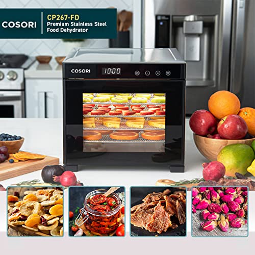 COSORI Food Dehydrator (50 Recipes) for Jerky, Fruit, Meat, Dog Treats, Herbs, Yogurt and Vegetables, Dryer Machine with… - Image 7