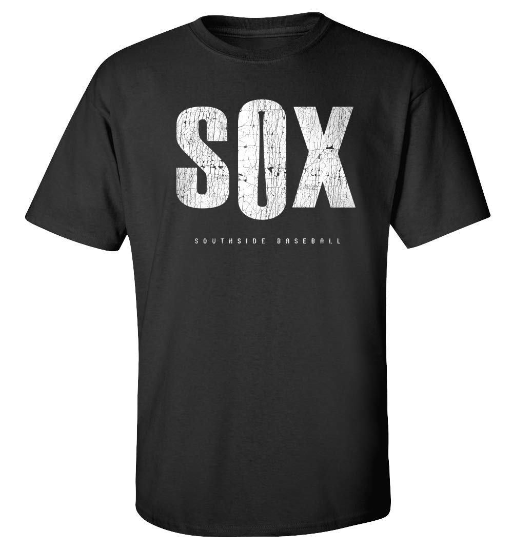 36 and Oh! Sox Southside Baseball T Shirt Vintage Distressed - Soft Style