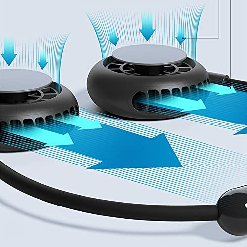 Ventilateur de cou suspendu USB avec refroidissement portable