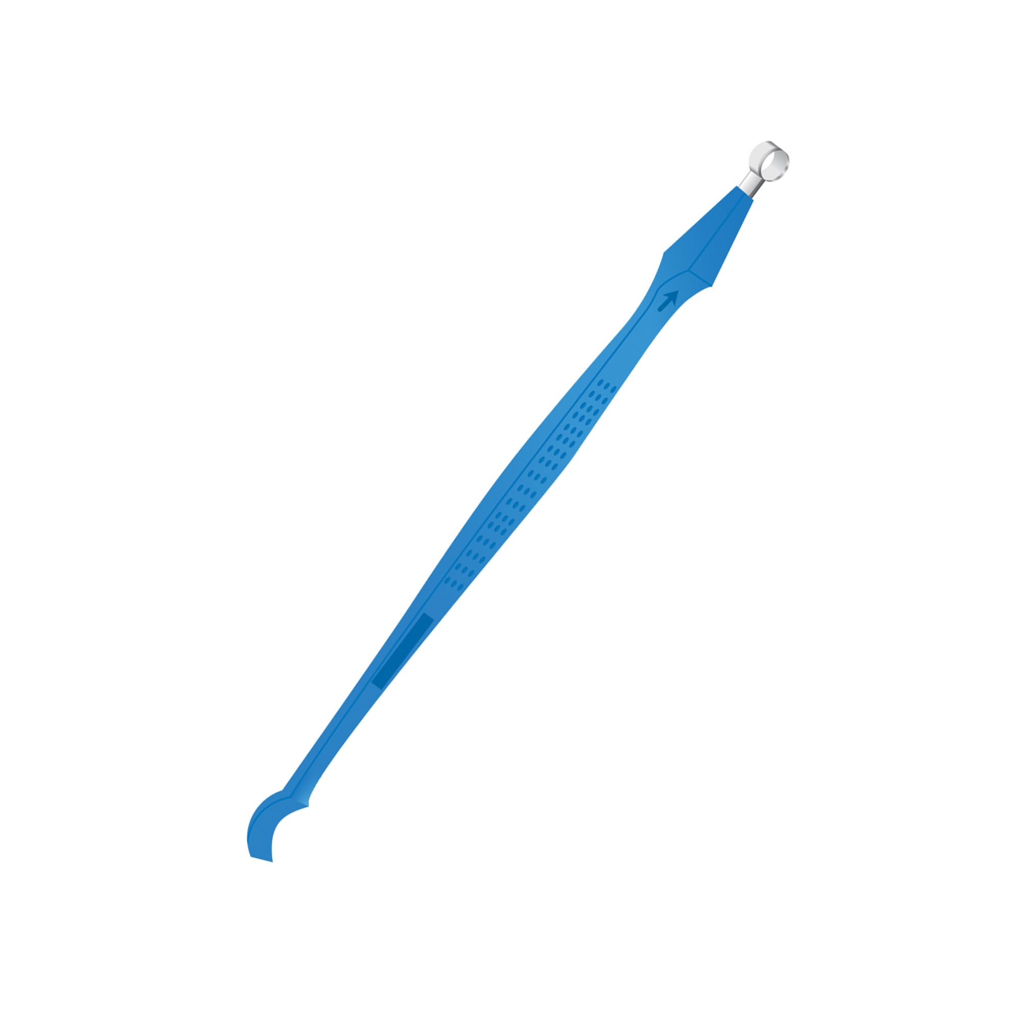 GIMA - Curette dermatologique avec raclette, stérile, jetable, diamètre 7 mm, paquet de 10, 22566