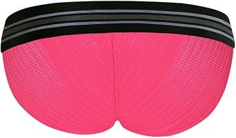 aussieBum Classic Jock Black Pink Brief