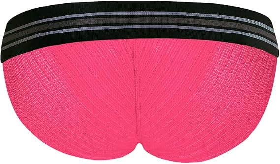aussieBum Classic Jock Black Pink Brief