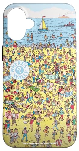ウォーリーをさがせ the Beach Scene Front & Back スマホケース iPhone 16 Plus 用