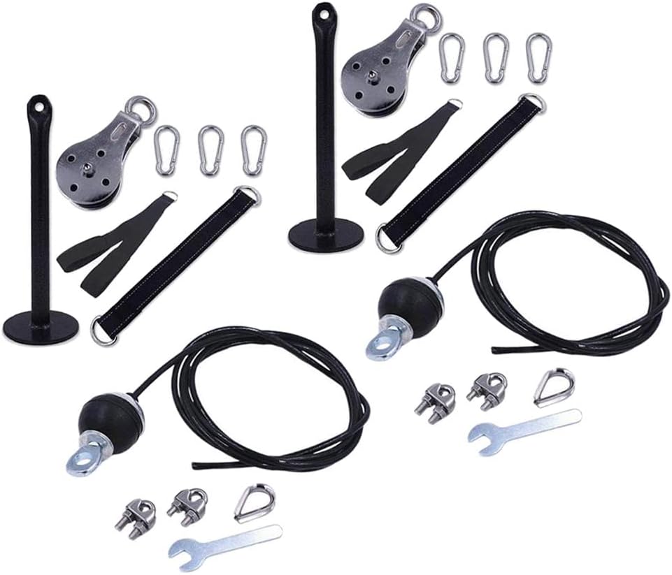 筋トレ器具 プーリーケーブルマシン 手首 前腕 筋肉トレーニング フィットネス 器具 筋トレ 2セット