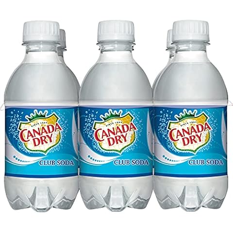 Canada Dry Club Soda, 10 fl oz plastic bottles, 6 pack Cover