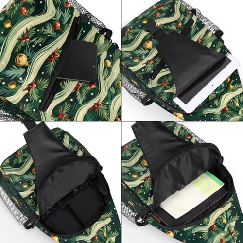 Mochila cruzada estilo sling para senderismo y uso diario miniatura 5