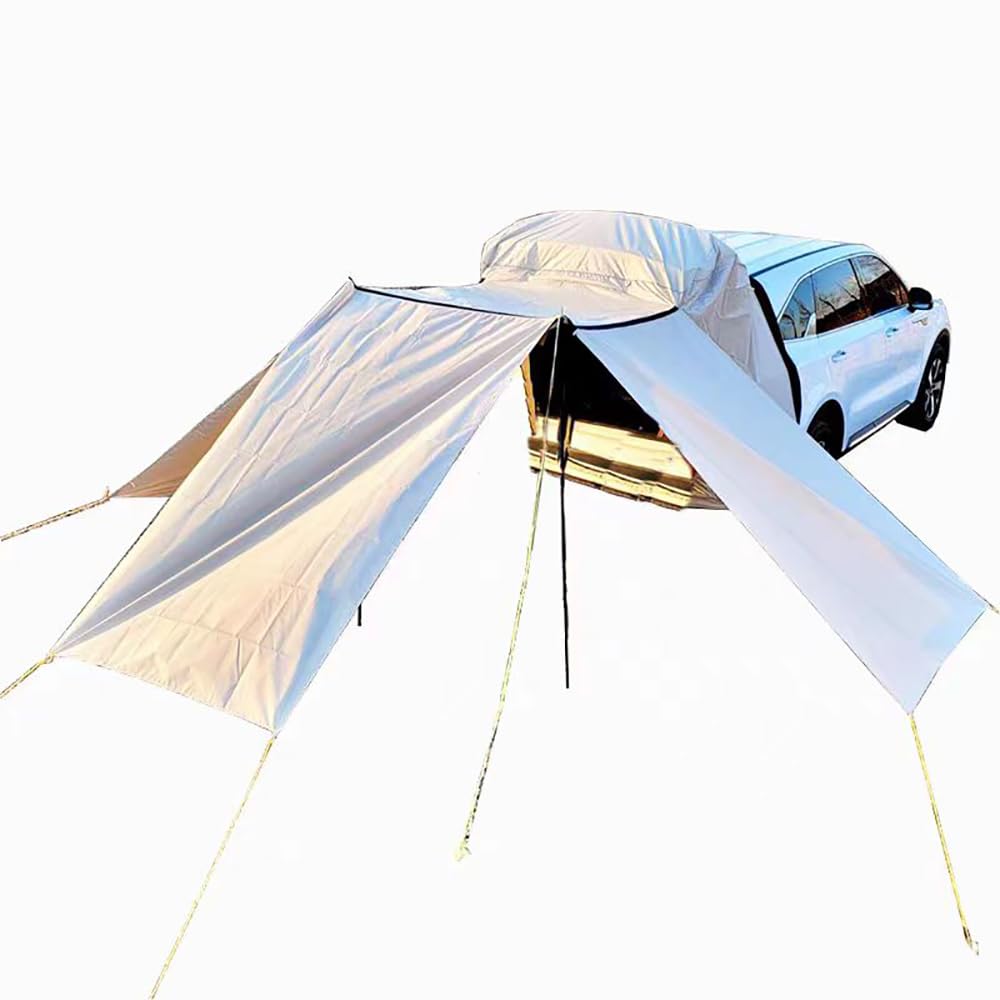 ZBCUSRAF Rear Heckzelt SUV Auto Heckklappenzelt Kompatibel mit für Skoda Yeti 2009–2017 Autozelt Outdoor Campingzelt Wasserdicht Langlebig,C-Three 