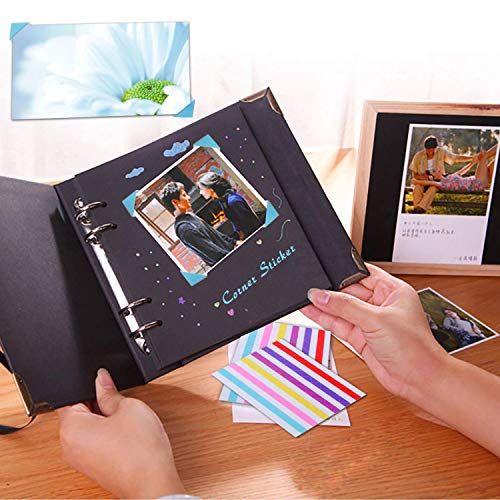 Leebotree Instant Camera Accessories Compatible with Instax Mini 12 11 Instant Film Camera Include Case/Album/Filters/Wall Hang Frames/Film Frames/Stickers (Starry Sky) - Thumbnail 6