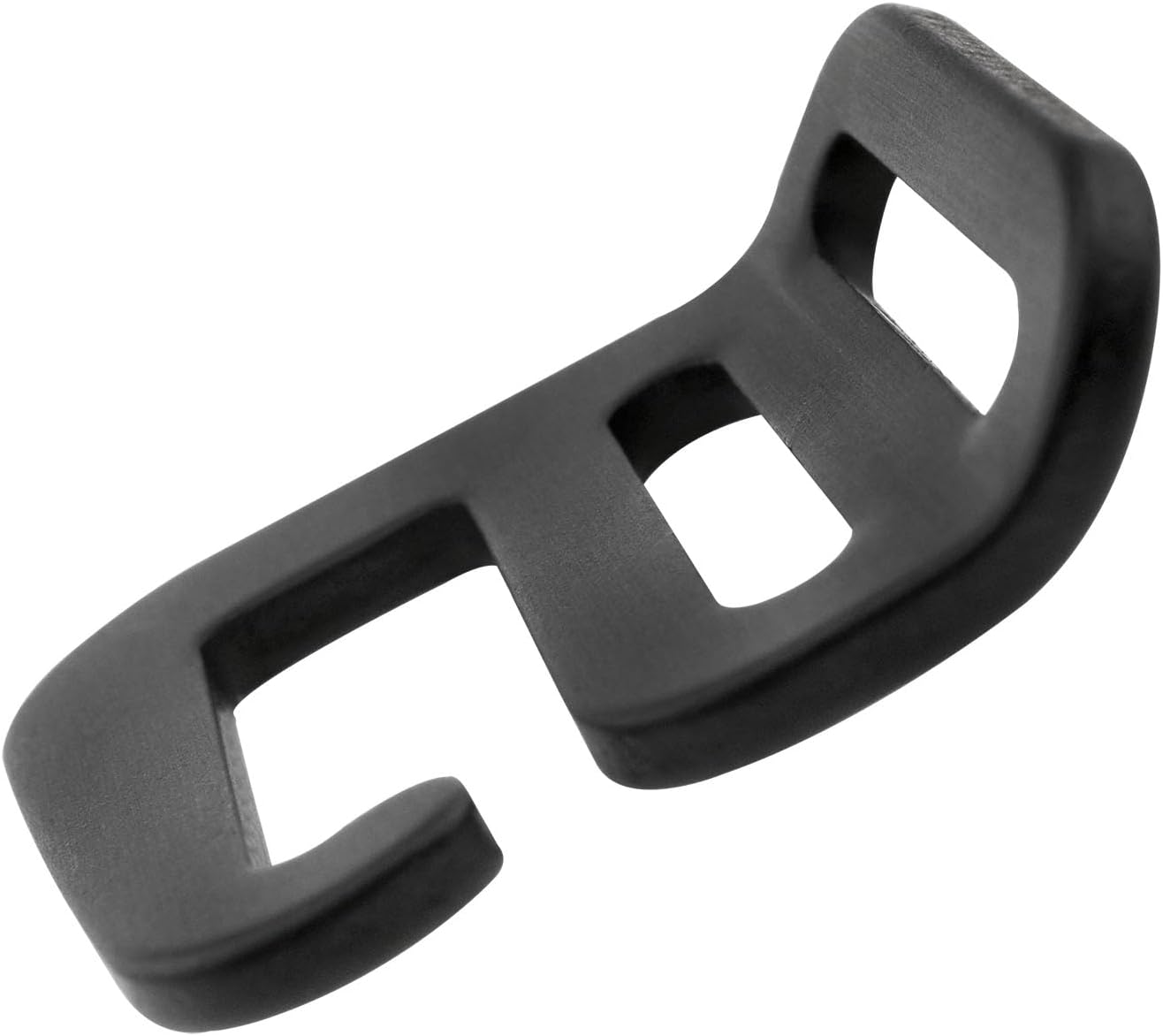 VAKTOK-8PCS An inch Black Metal Wave Buckles Outdoor Webbing Buckle Clips Adjustable buckle backpack strap webbing(4 left +4 right) - Image 4