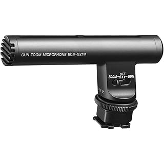 Sony ECMGZ1M Gun / Zoom Microphone (Black)