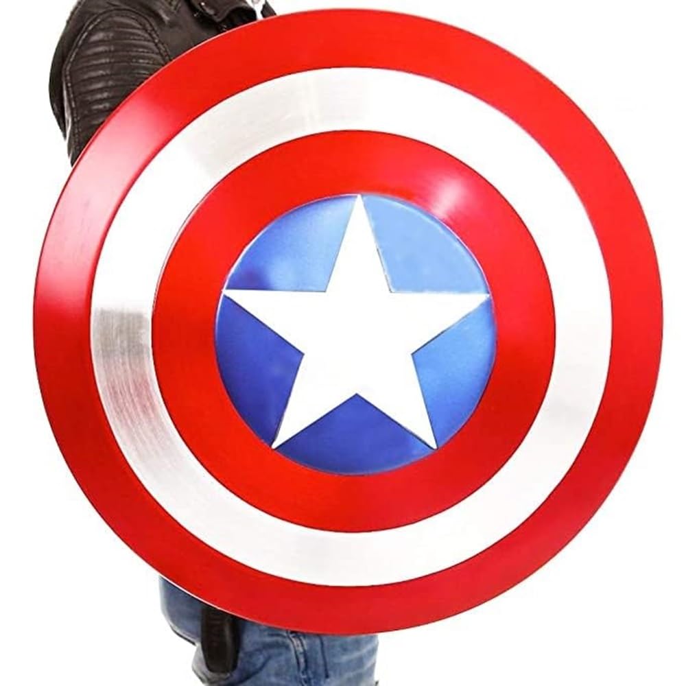 Balloonistics Capt Kids Hero Shield Mask Magnetic Gauntlet Role Play Premium Action Novelty Plastic Toys For Kids (Shield), Multicolor