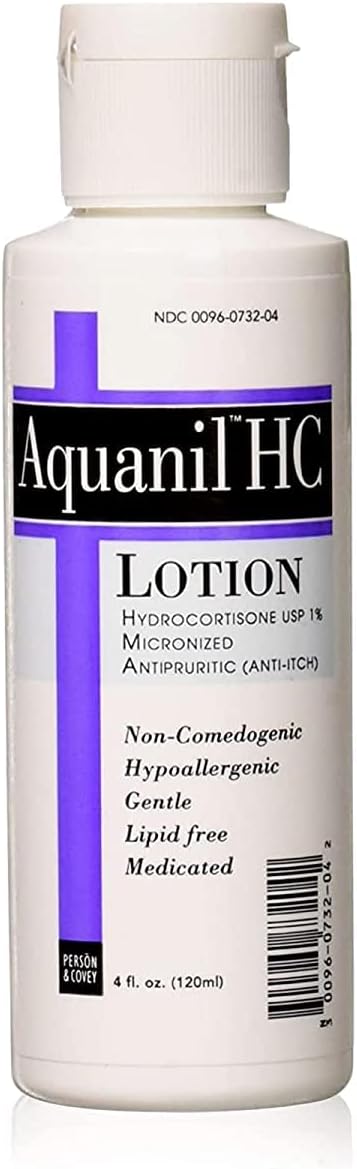 Aquanil HC Lotion 4 oz (Pack of 3)