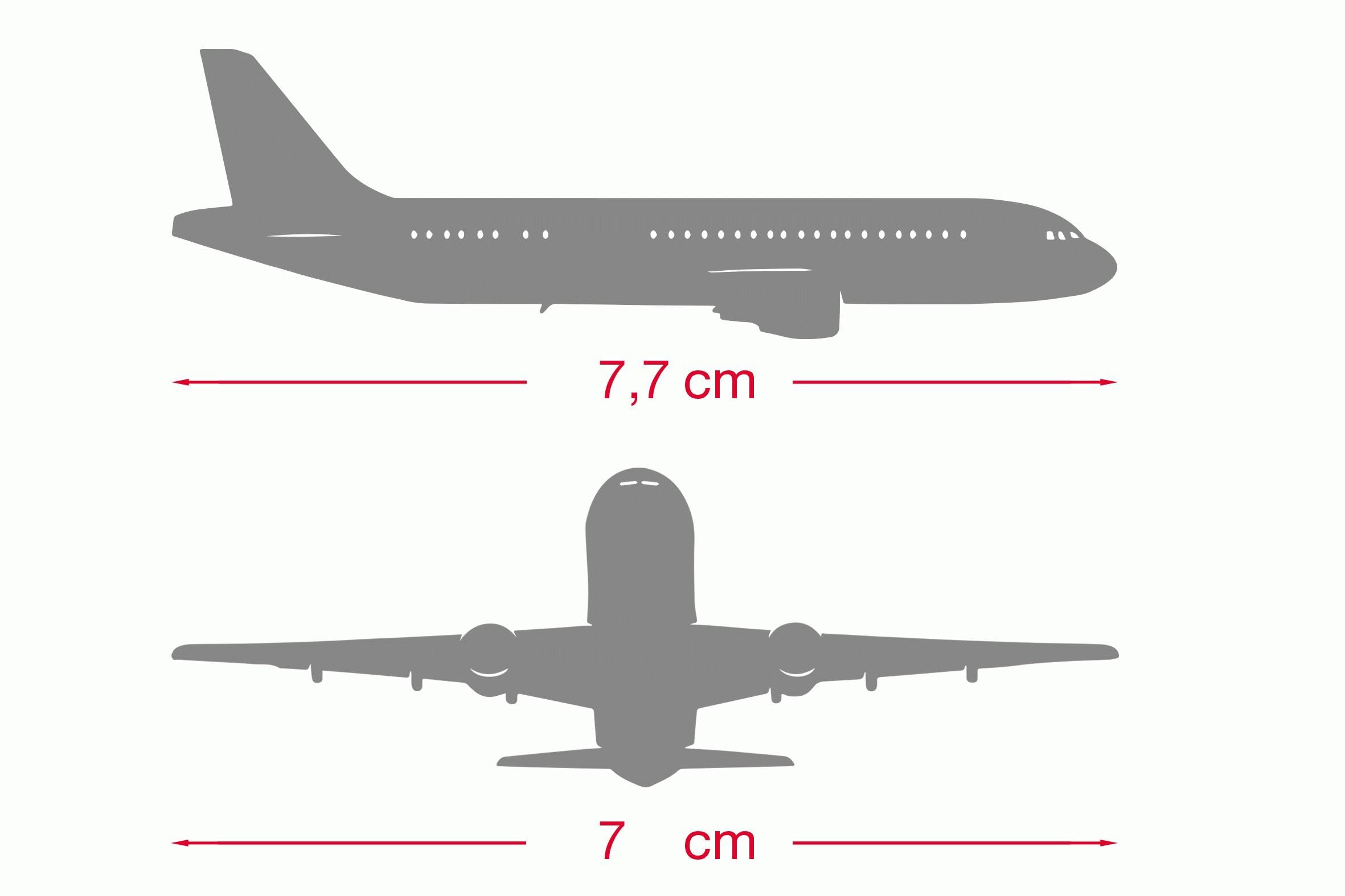 Herpa Swiss Air Lines Airbus A330-300 Modellflugzeug 1:500 - Sammlerstück Aus Metall