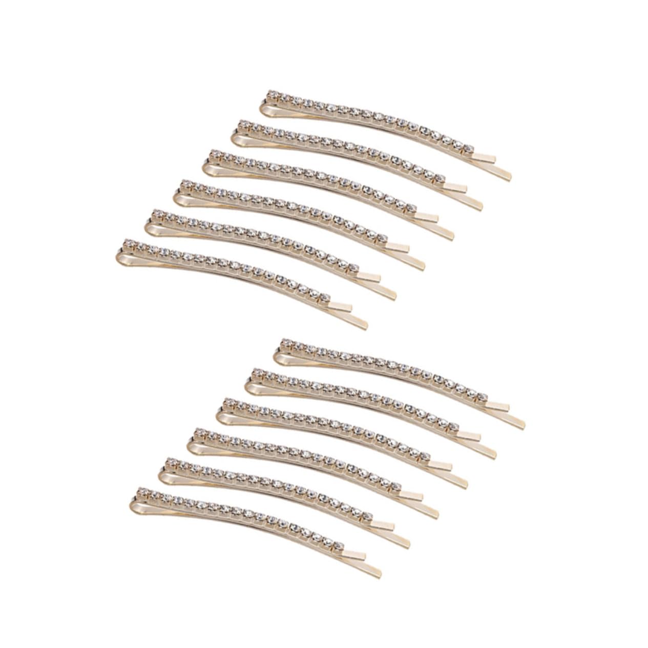 minkissy 36pezzi Fermagli Per Con Strass Accessori Di Moda Per Donne e Ragazze Design Elegante Perfetti Per Ogni Occasione