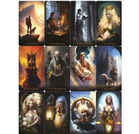 Amazon.co.jp: 奇妙な世界のタロットカード WEIRD WORLD TAROT : おもちゃ