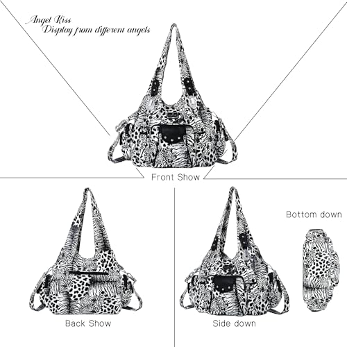 Image of Angel Kiss Purses for Women Soft PU Leather Large Hobo Bags for Women Shoulder Bag | Soft