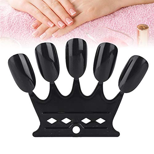Sonew 50Pcs Nail Sticks para Práctica y Display miniatura 5