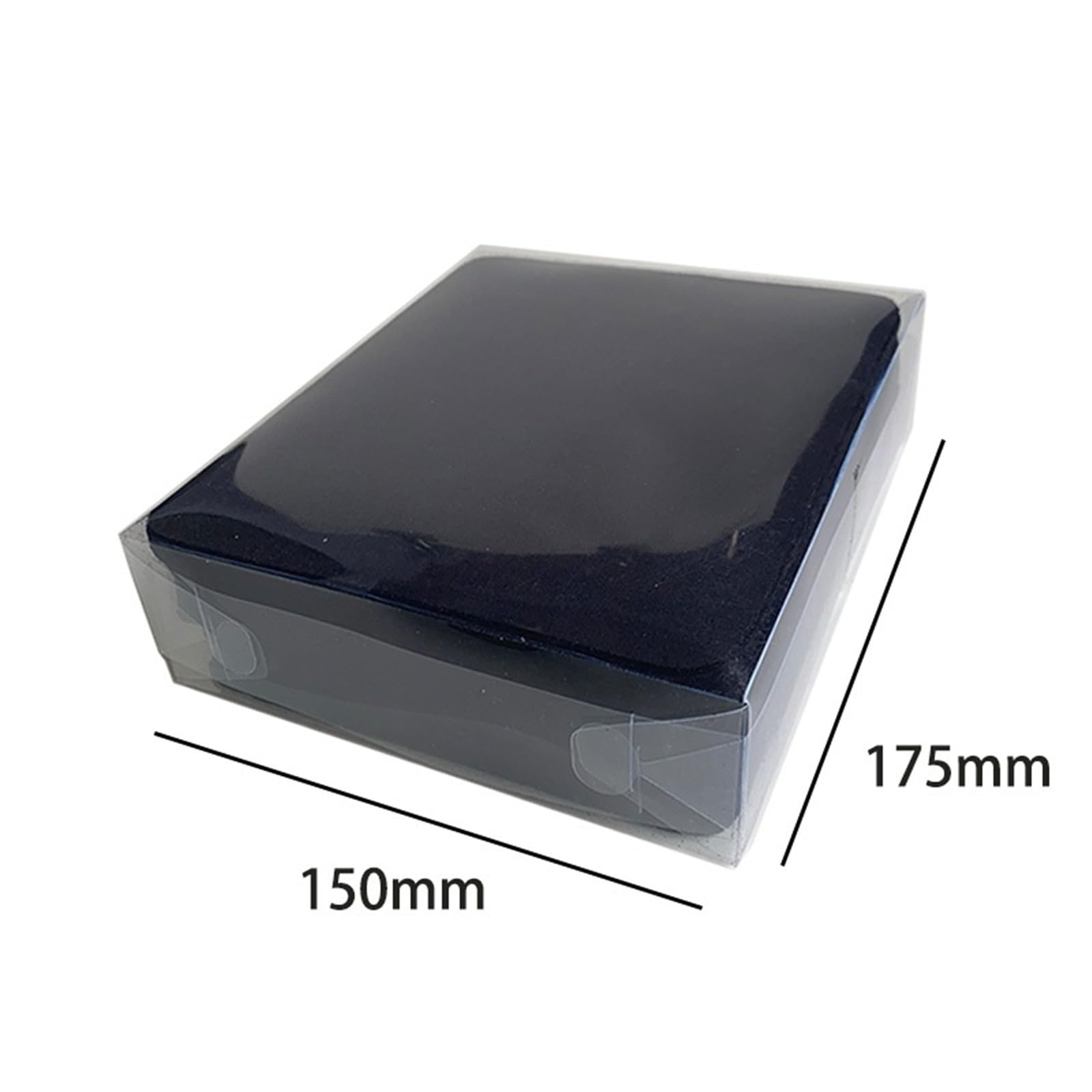 PañOs De Limpieza 100 Pc Negro 15 * 17cm paño de Limpieza Gafas Microfibra for toallitas Pantalla teléfono Lente