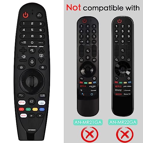 Replacement Remote for LG Remote Control for Smart TV,LG Magic Remote AN-MR20GA with Voice Function and Pointer Function,Compatible with All 2020-2018 Models for LG TV by MOILDRH - Image 3