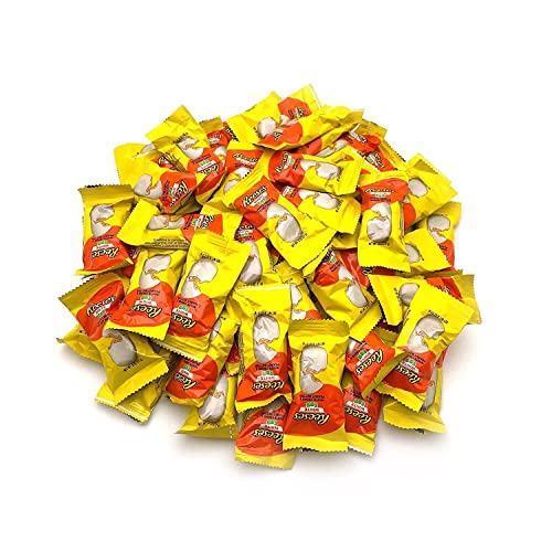 White Chocolate Peanut Butter Cup Eggs Easter Candy, Snack Size .6 Oz (Pack Of 2 Lb), #TOP12