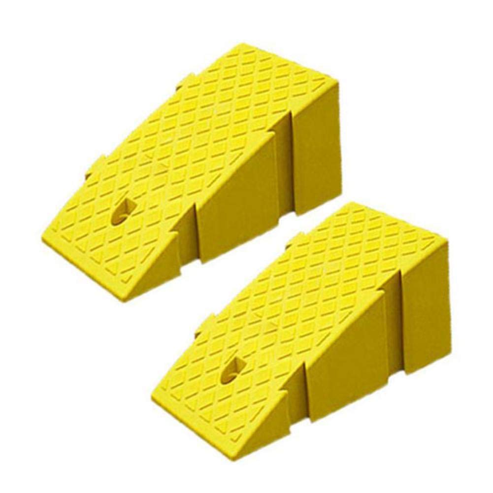 Buy fridaymonga Portable Curb Ramp, Heavy Duty Plastic Kerb Ramps