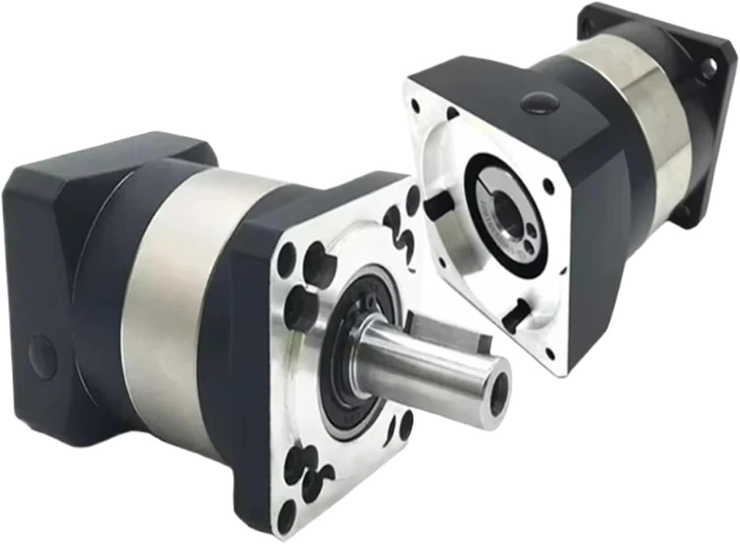 1pcs High-Precision Nema23 Nema34 Planetary Gearbox, 5:1 10:1 Ratio, Low-Backlash for 60mm 80mm 90mm 110mm Servo Motor Reduction(PLF090-14mm Input,50 to 1)